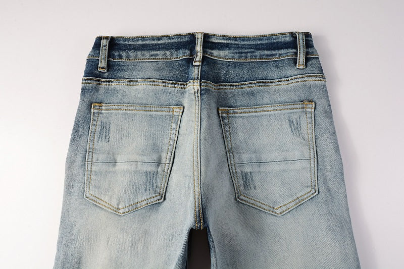 MIL BLUE STRETCH DENIM