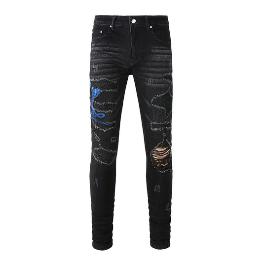 COBRA BLUE STRETCH DENIM