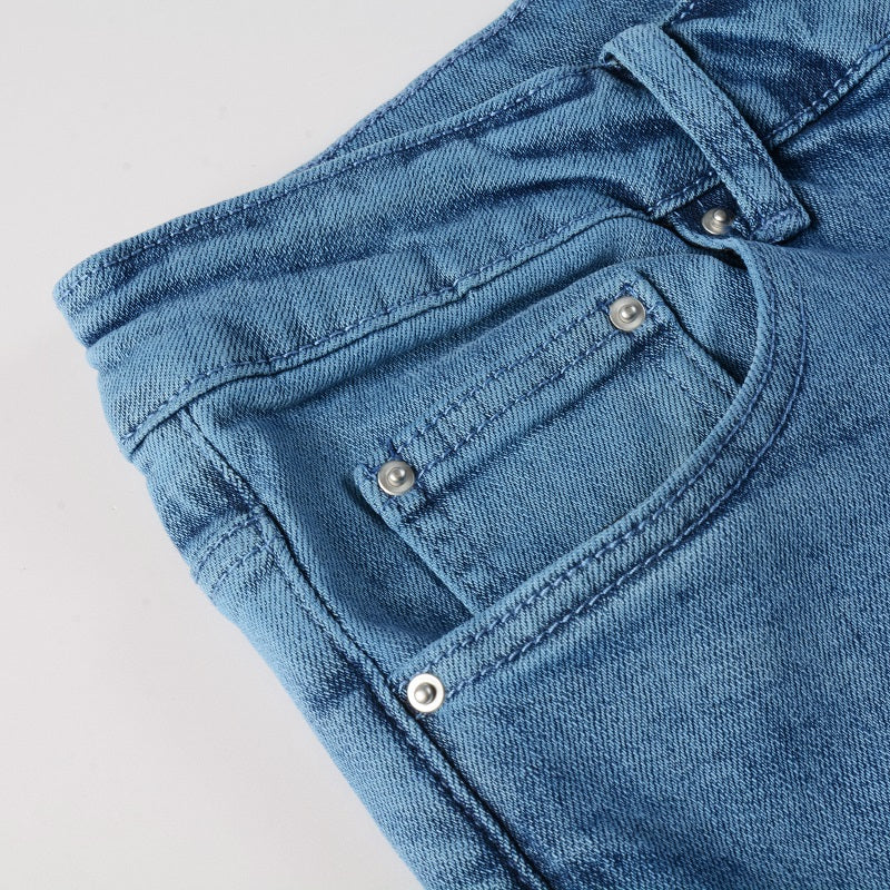 FORT BLUE STRETCH DENIM