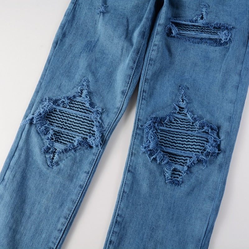 FORT BLUE STRETCH DENIM