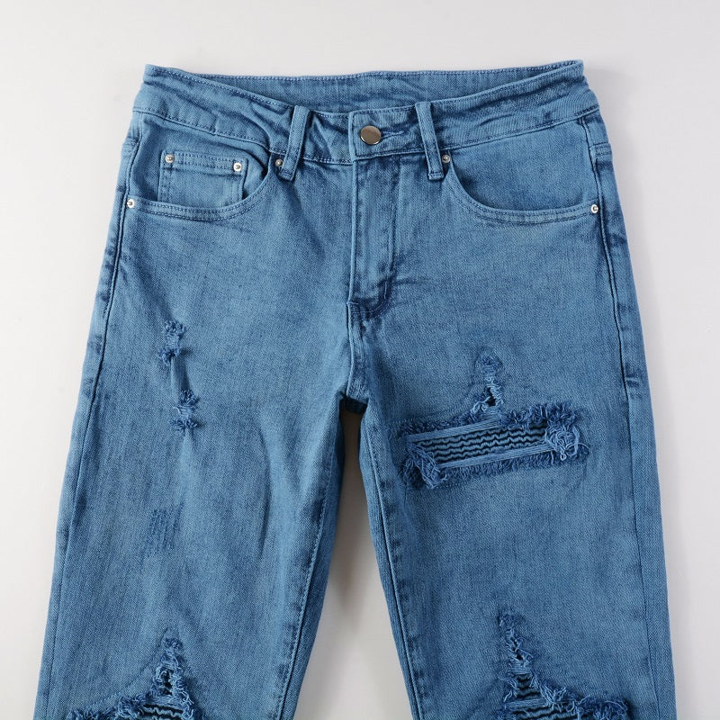 FORT BLUE STRETCH DENIM