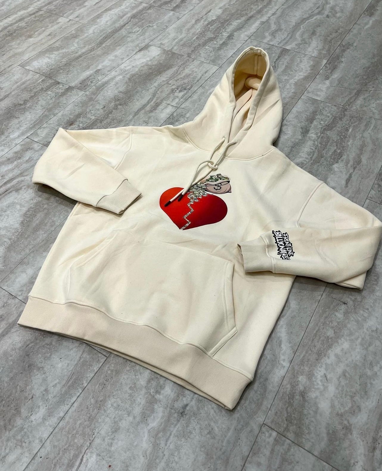 MB IVORY HOODIE