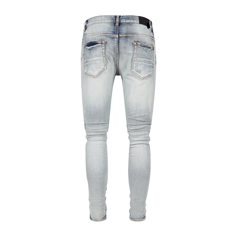 BURST/CRUSH STRETCH DENIM