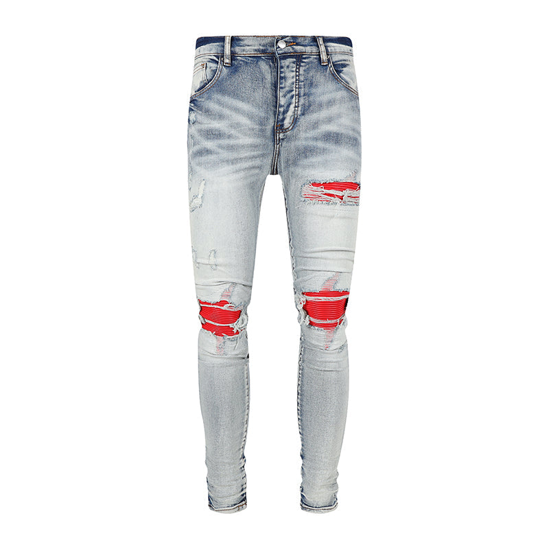 BURST/CRUSH STRETCH DENIM